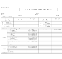 농어촌특별세과세표준세액 합계표